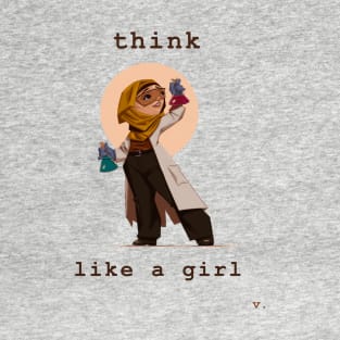 Think Like a Girl T-Shirt